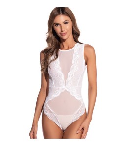 薄款打底性感網紗通透裸感輕薄美背包臀均碼高彈蕾絲無袖連體衣