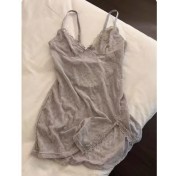 LSMM100051性感粉色豹紋透內衣套裝