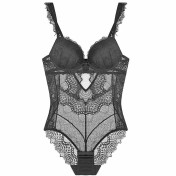 LSMM100073性感誘惑蕾絲文胸緊身連體內衣