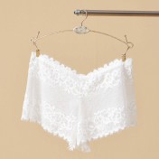 LCBN251225100205 歐美輕薄網紗透視誘惑火辣蕾絲鏤空內褲女士低腰棉檔平角褲款