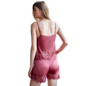 LCBN251225100257 女士冰絲居家服性感超短吊帶睡裙短褲情趣套裝睡衣兩件套大碼洋氣