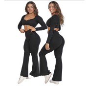 LYG100033高腰提臀瑜伽長褲