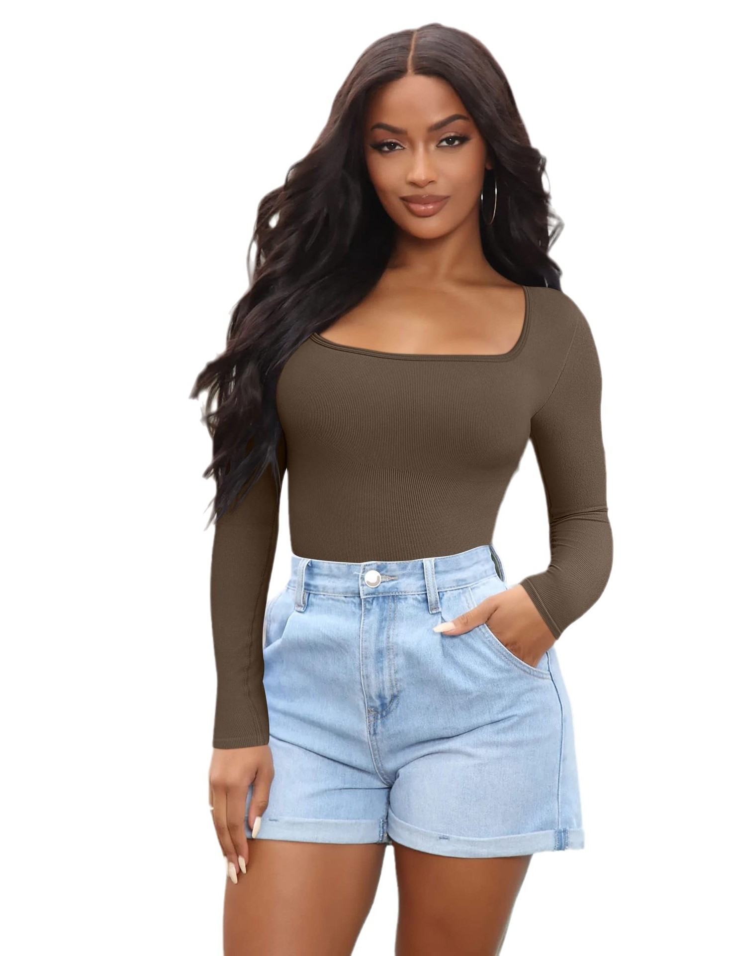 LYG100063長袖內衣瑜伽服連體衣