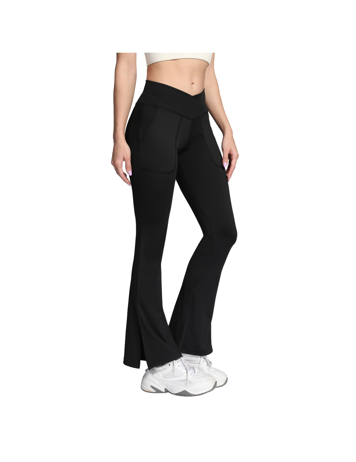 LYG100239高腰健身運動瑜伽褲