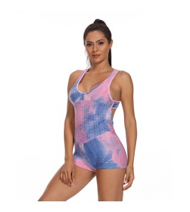 LYG100252連體短褲瑜伽褲