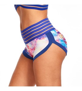 LYG100253印花瑜伽短褲