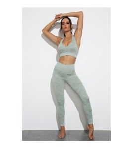 LYG100274瑜伽健身迷彩瑜伽褲