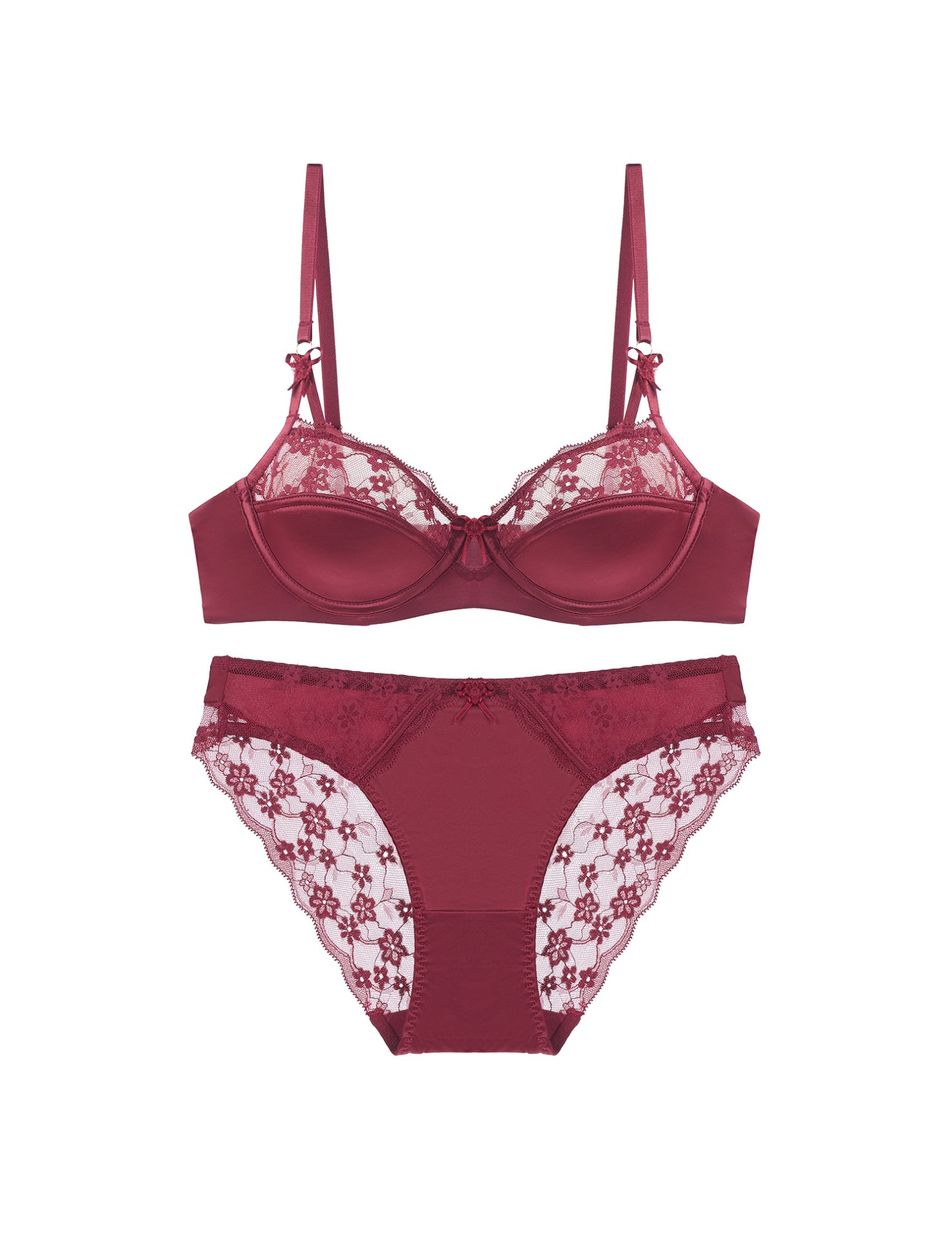 LSMM100170蕾絲內衣文胸套裝