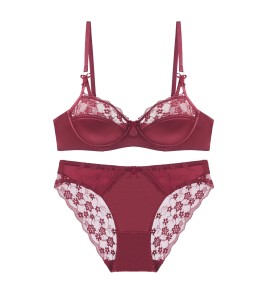 LSMM100170蕾絲內衣文胸套裝