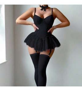 LSMM100171塑身連體衣吊帶襪套裝