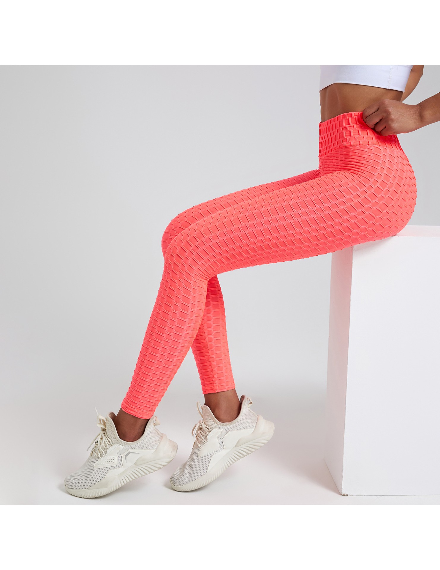 LYG100206高腰運動提臀健身瑜伽褲