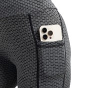 LYG100207歐美性感瑜伽口袋九分褲