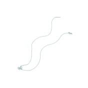 BYF1002 S925純銀莫桑石項鏈