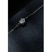 BYF1008 S925純銀60份莫桑石手鏈