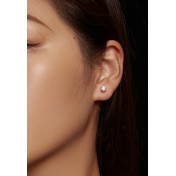 BYF1009 S925純銀45份莫桑石耳環