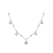 BYF1033 S925純銀1拉莫桑石項鏈