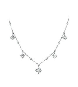 BYF1033 S925純銀1拉莫桑石項鏈