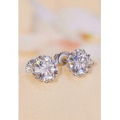 BYF1036 S925純銀50份莫桑石耳環