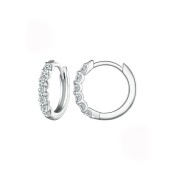 BYF1065 S925純銀30份莫桑石耳環