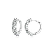 BYF1076 S925純銀20份莫桑石耳環