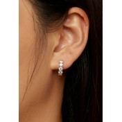 BYF1076 S925純銀20份莫桑石耳環