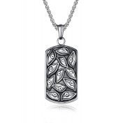 JSC3006 316L鈦鋼天命之眼項鏈