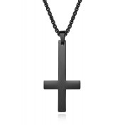 JSC3007 316L鈦鋼十字架項鏈