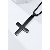 JSC3007 316L鈦鋼十字架項鏈