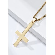 JSC3007 316L鈦鋼十字架項鏈