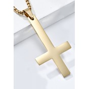 JSC3007 316L鈦鋼十字架項鏈