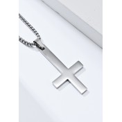 JSC3007 316L鈦鋼十字架項鏈
