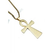 JSC3009 316L鈦鋼古埃及安卡十字架項鏈