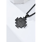 JSC3010 316L鈦鋼驅魔人項鏈