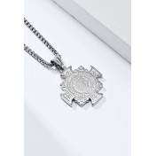 JSC3010 316L鈦鋼驅魔人項鏈