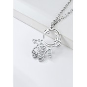 JSC3013 316L鈦鋼太空人項鏈