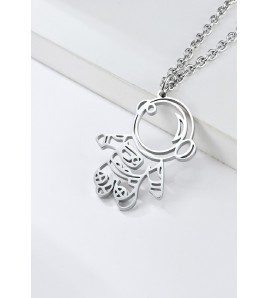 JSC3013 316L鈦鋼太空人項鏈