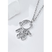 JSC3013 316L鈦鋼太空人項鏈