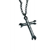 JSC3015 316L鈦鋼I Can Do All Things through Christ項鏈