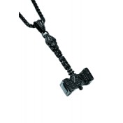 JSC3017 316L鈦鋼奧丁雷神之鎚項鏈