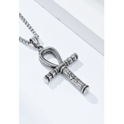 JSC3019 316L鈦鋼古埃及荷魯斯之眼項鏈