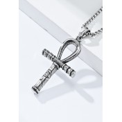 JSC3019 316L鈦鋼古埃及荷魯斯之眼項鏈