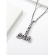 JSC3112 316L鈦鋼維京海盜斧頭項鏈