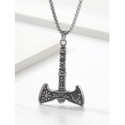 JSC3112 316L鈦鋼維京海盜斧頭項鏈