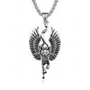 JSC3117 316L鈦鋼古埃及貓神貝斯特項鏈