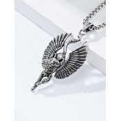 JSC3117 316L鈦鋼古埃及貓神貝斯特項鏈