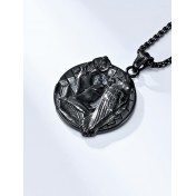 JSC3118 316L鈦鋼維京烏鴉項鏈