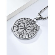 JSC3118 316L鈦鋼維京烏鴉項鏈