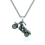 JSC3127 316L鈦鋼骷髏頭摩托車項鏈
