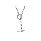 LCR3002 S925純銀OT風車花項鏈