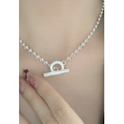 LCR3002 S925純銀OT風車花項鏈